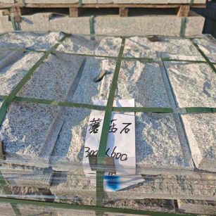 双鸭山芝麻白蘑菇石，自然面