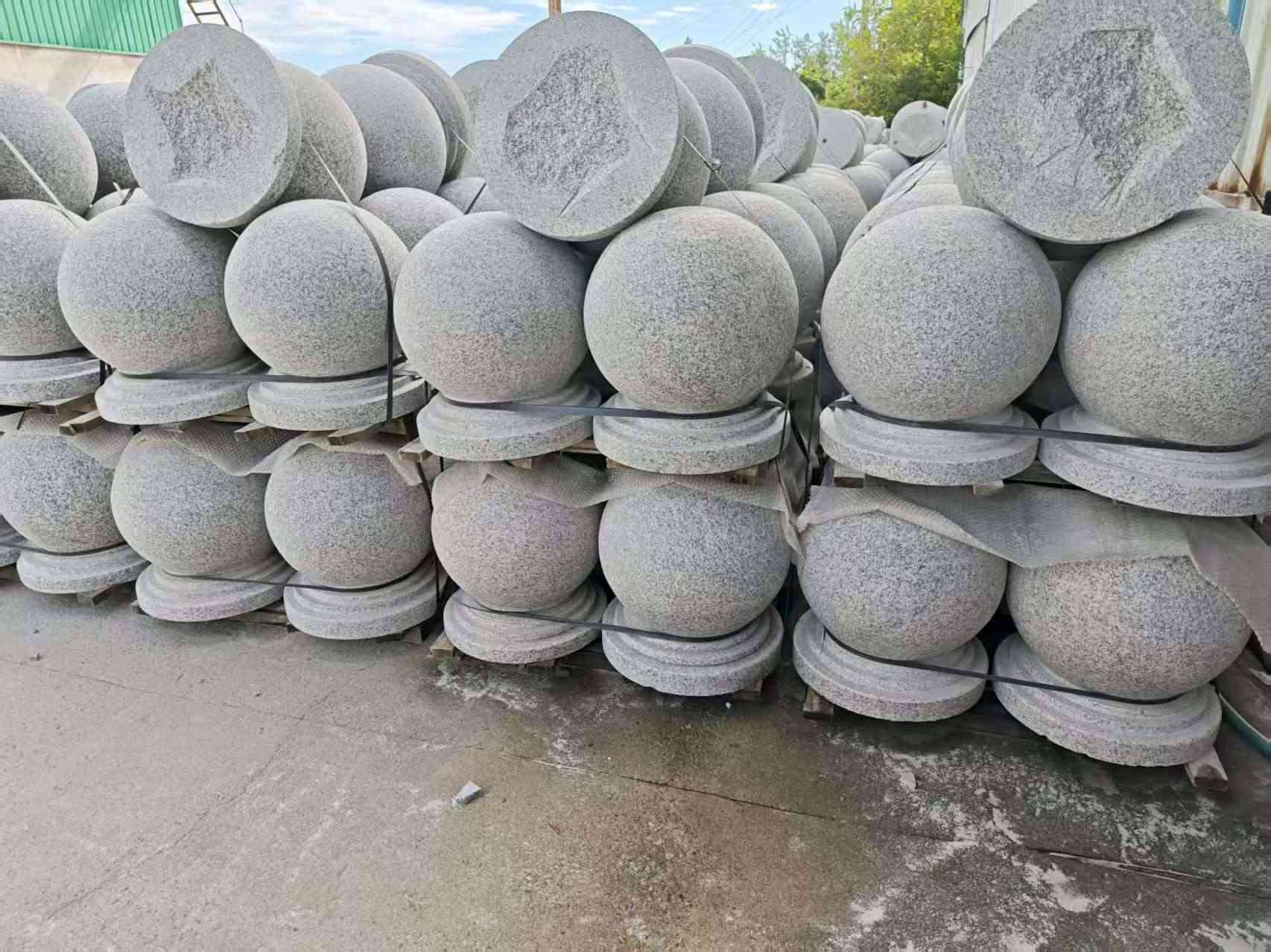 双鸭山圆球石球挡车球