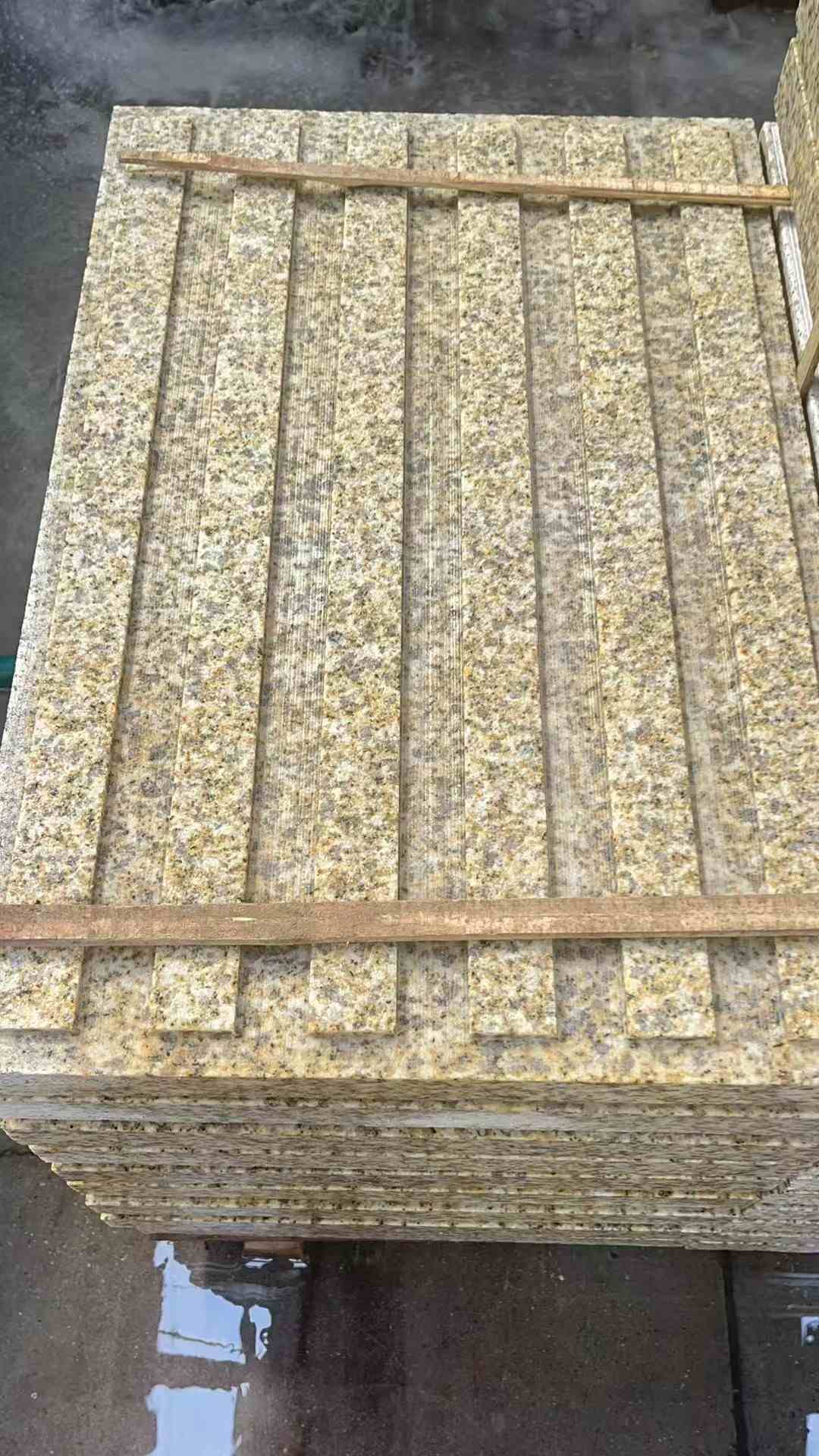 双鸭山黄金麻盲道 石材盲道
